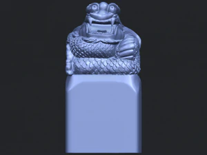 dragon stamp 01 3D Print Model