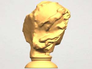 bust of shock 3D Print Model