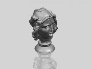 bust of shock 3D Print Model
