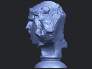 bust of shock Model Cetak 3D