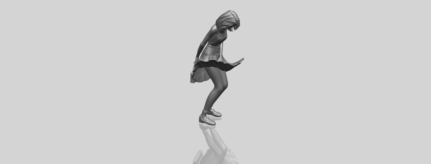 beautiful girl 15 3D Print Model .c4d .max .obj .3ds .fbx .stl .blend