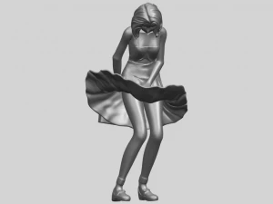 beautiful girl 15 3D Print Model