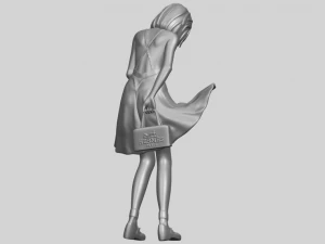 beautiful girl 15 3D Print Model