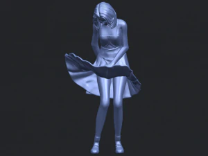 beautiful girl 15 3D Print Model