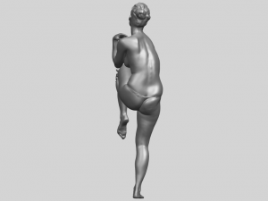 naked girl j01 3D 打印模型