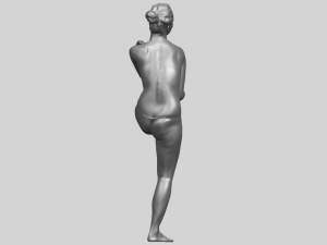 naked girl j01 3D 打印模型