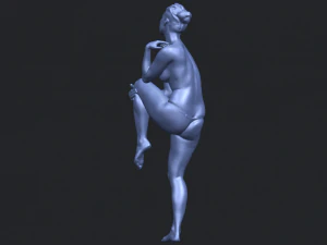 naked girl j01 3D Print Model