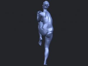naked girl j01 3D 打印模型