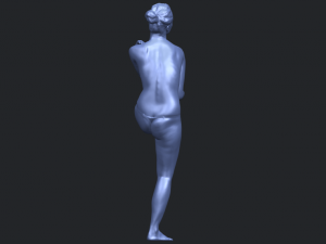 naked girl j01 3D 打印模型