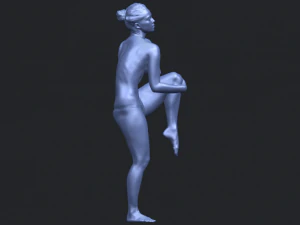 naked girl j01 3D Print Model