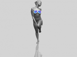naked girl j02 Modelo de impresión 3D