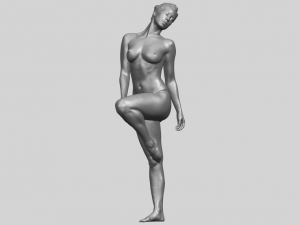naked girl j02 Modelo de impresión 3D