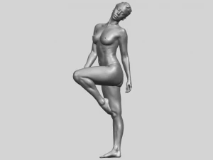 naked girl j02 3D Print Model