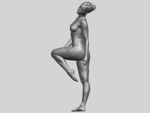 naked girl j02 3D Print Model