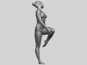 naked girl j02 3D Print Model