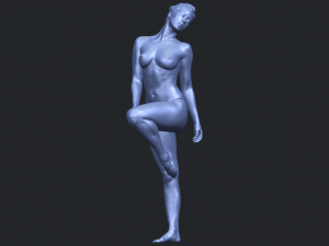 naked girl j02 Modelo de impresión 3D