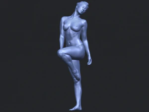 naked girl j02 3D Print Model
