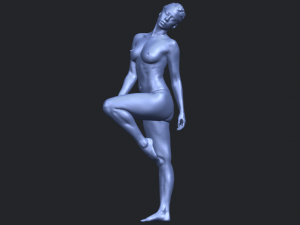 naked girl j02 Modelo de impresión 3D