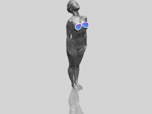 naked girl j04 3D Print Model