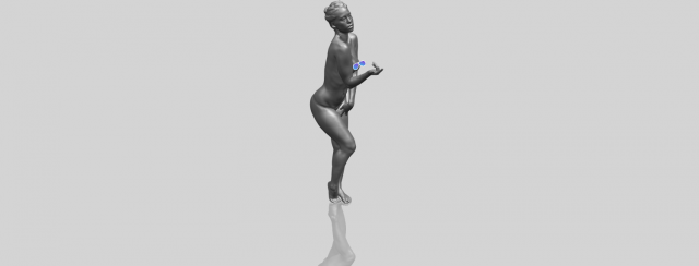 naked girl j06 3D Принт Модель .c4d .max .obj .3ds .fbx .stl .blend 
