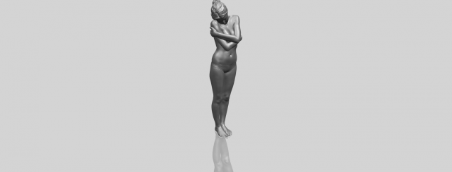 naked girl j07 Modelo de impresión 3D .c4d .max .obj .3ds .fbx .stl .blend 