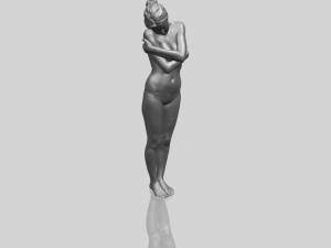 naked girl j07 3Dプリントモデル