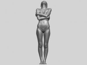 naked girl j08 Model Cetak 3D