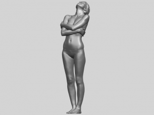 naked girl j08 Model Cetak 3D