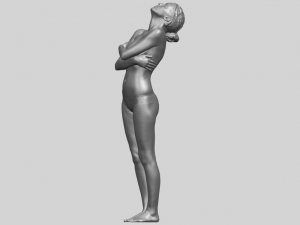 naked girl j08 Model Cetak 3D