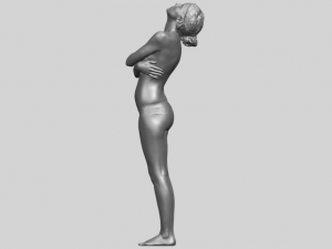 naked girl j08 Model Cetak 3D