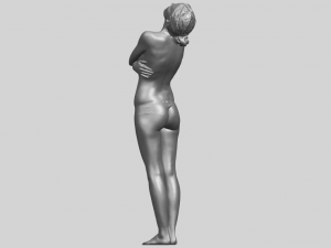 naked girl j08 Model Cetak 3D
