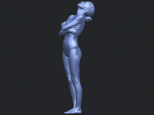 naked girl j08 Model Cetak 3D