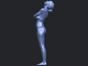 naked girl j08 Model Cetak 3D