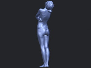 naked girl j08 Model Cetak 3D