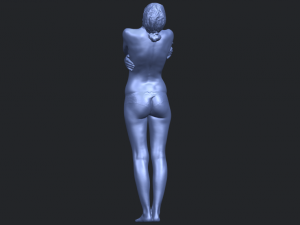 naked girl j08 Model Cetak 3D