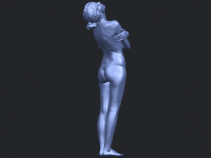 naked girl j08 Model Cetak 3D