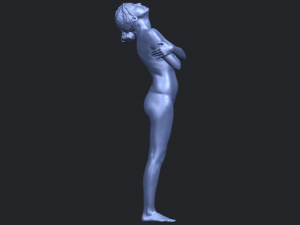 naked girl j08 Model Cetak 3D
