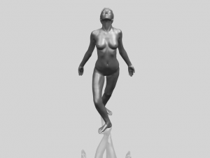 naked girl j09 3D प्रिंट मॉडल