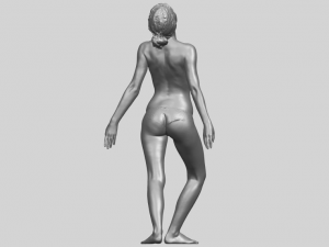 naked girl j09 3D प्रिंट मॉडल