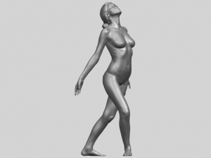 naked girl j09 3D प्रिंट मॉडल
