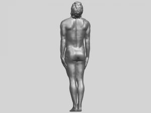 naked man body 01 3D Print Model
