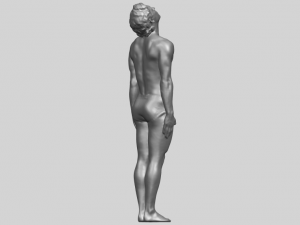 naked man body 01 3D Принт Модель