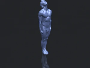 naked man body 01 3D Print Model