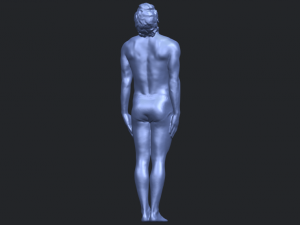 naked man body 01 3D Принт Модель