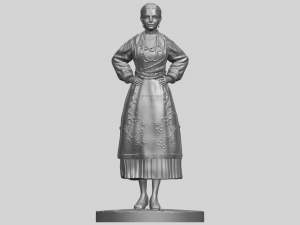 portuguese dancer 3D Принт Модель