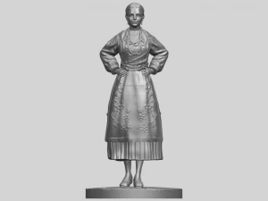 portuguese dancer 3D Print Model
