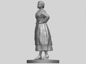 portuguese dancer 3D Принт Модель