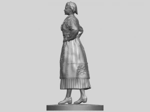 portuguese dancer 3D Print Model