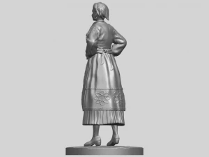 portuguese dancer 3D Print Model