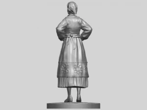 portuguese dancer 3D Print Model